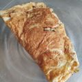 El cooksnap de marcela quiroga cuando hizo Omelette de queso y berenjena grillada.