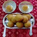 Satya Pandey का कुकस्नैप जब उन्होंने बेसन के लड्डू (besan ke ladoo recipe in Hindi) बनाया था।