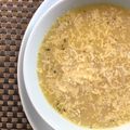 El cooksnap de Manuel Espino cuando hizo Sopa de cebolla.