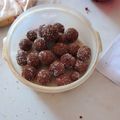 El cooksnap de Lorena Falcon cuando hizo Trufas de chocolate caseras!!.
