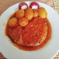 El cooksnap de Antonia García Fernández cuando hizo Pez espada en salsa marinera con calabacín o arroz blanco.