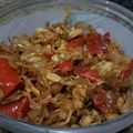 Cooksnap dari Erna Widianty untuk resep Ayam suwir pedas manis 🐓🐔