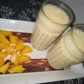 Nosheen Nadeem's cooksnap of when they made Mango shake.