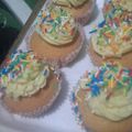 El cooksnap de Luly SVL cuando hizo Muffins de vainilla con corazón de dulce de leche.