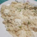 El cooksnap de Antonela Ihitz cuando hizo Arroz tipo risotto con pollo 🐷❤️.