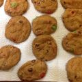 Fr. Jason Koch's cooksnap of when they made Alex's famous chocolate chip cookies.