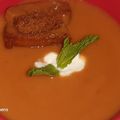  Chef Richa pathak. का कुकस्नैप जब उन्होंने खट्टा मीठा टोमेटो सूप (khatta meetha tomato soup recipe in hindi) बनाया था।