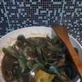 Cooksnap dari Erika Prabowo untuk resep Kerang ijo lada hitam