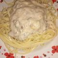 Cooksnap dari Mira Sari untuk resep Fettuccine saus carbonara ala ikiz