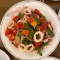 LuLu 的 甜椒炒花枝{簡單料理} cooksnap