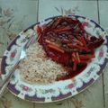 El cooksnap de Lilja Cruz cuando hizo Chuletas ahumadas agridulces.