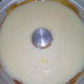 El cooksnap de Natalia Suárez cuando hizo Flan de huevo.