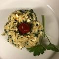 Cooksnap από Prof Sophie στη συνταγή Κριθαρότο με σπανάκι του Άκη Πετρετζίκη