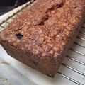 El cooksnap de Antonella Cichello cuando hizo Budín integral de manzanas y arándanos.