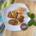 Cooksnap dari NanoRatno untuk resep Tahu Walik Isi Daging Sapi Untuk Cemilan si Kecil