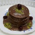 صورة من وصفات أم محمد الوردة البيضاء 1، شاركها بعد تجربة وصفة بان كيك بالشوكولاتة 😍