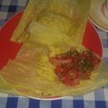 El cooksnap de Esteban Morris Donoso Sandoval cuando hizo Humitas chilenas.