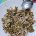 El cooksnap de La cocina de Ana🍴 cuando hizo Ensalada tibia de judías verdes, arroz  y atún.