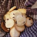 El cooksnap de Tali cuando hizo Cookies con chips de chocolate sin tacc.