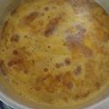 El cooksnap de Ana Soraire cuando hizo Compota de Durazno.