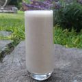 El cooksnap de Cecilia cuando hizo Licuado de banana almendras manzana.