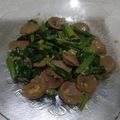 Cooksnap dari Debby Amelia untuk resep Tumis sawi bakso bumbu bawang putih