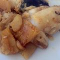 El cooksnap de Marieta cuando hizo Merluza a la gallega.