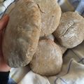 El cooksnap de JuniorCook cuando hizo Pan Pita Integral.- Ideal para sándwich!.