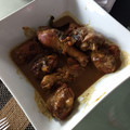 El cooksnap de Santiago Garces cuando hizo Pollo guisado al estilo dominicano.