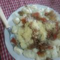 El cooksnap de familia de uruguay Leis de los Santos cuando hizo Ñoquis de papas.