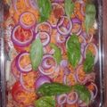 El cooksnap de Guillermo Osvaldo Tolosa cuando hizo Filet de Merluza con verduras al horno.