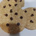 El cooksnap de Jesi cuando hizo Masitas integrales de coco y chips de chocolate 🍪.