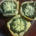 El cooksnap de Nadia Bursa cuando hizo Canastitas de acelga y queso.