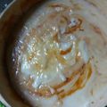 El cooksnap de Rosario Pérez Loyarte cuando hizo Crema de leche.