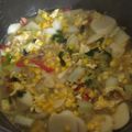 Cooksnap dari Ummu Uwais untuk resep Tumis Sawi Putih Jagung Telur