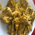El cooksnap de Jordi Cortiada cuando hizo Pechuga de pollo con cebolla caramelizada al curry.