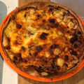 El cooksnap de Paulasgal cuando hizo Quiche con bacon y chorizo.