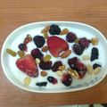 El cooksnap de Jess Ceballos cuando hizo Yogur con frutos secos y frutos rojos.
