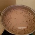 El cooksnap de Andrea SoSa cuando hizo Arroz con leche y nuez.