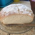El cooksnap de Ariel Candido cuando hizo Pan de Campo.