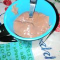 El cooksnap de Nadia Rivas Acuña cuando hizo Crema casera de chocolate ♡.