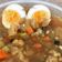 El cooksnap de Manuel cuando hizo Ramen de langostinos almejas y bacalao.