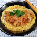 在宅勤務のおじさん's cooksnap of when they made ☆カツ丼☆.