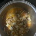 El cooksnap de Antonia Varon cuando hizo Almejas a la Marinera.