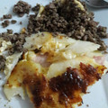 El cooksnap de day cuando hizo Papas a la crema.