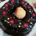 کوک اسنپ سارینا سحر بعد از امتحان کردن کیک موکا با سس شکلاتی 😋.