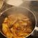 El cooksnap de Danna Galindo cuando hizo Pollo entomatado con papas.
