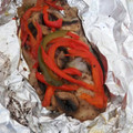 El cooksnap de Jalil Blanco cuando hizo Filete de pescado a la Mexicana empapelado.