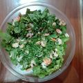 El cooksnap de Flavio Lione cuando hizo Ensalada de rúcula con champiñones 🍄.