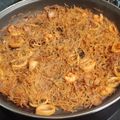 El cooksnap de Mar Recio Sanchez cuando hizo Fideuá clásica de calamares y gambitas.